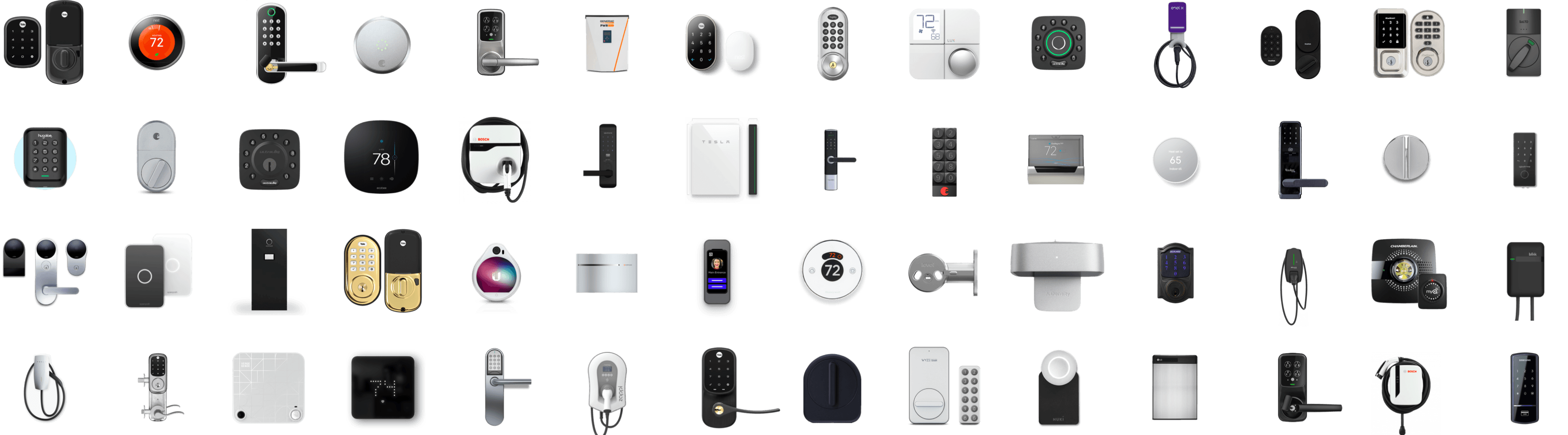 an image of dozens of different devices, highlighting the fragmentation of IoT