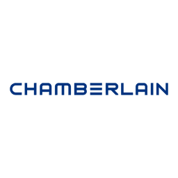 Square format logo of Chamberlain logo