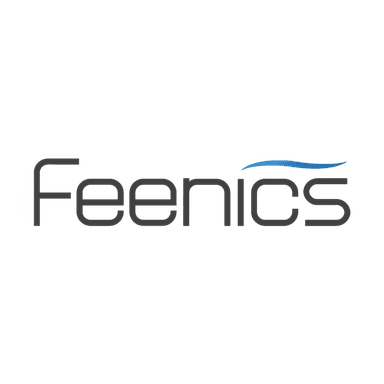 Square format logo of Feenics logo