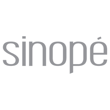 Square format logo of Sinopé logo