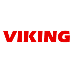 Square format logo of Viking logo