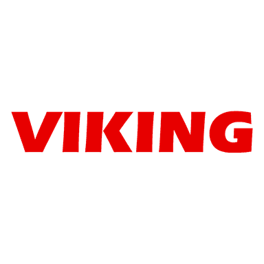 Square format logo of Viking logo